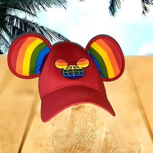 - DISNEY PARKS EPCOT PRIDE MICKEY CAP WITH EARS UNISEX